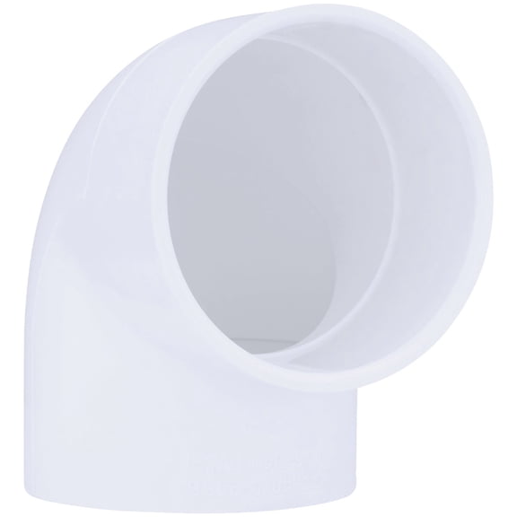 Lasco Fittings Inc Pipe Elbow 90 Degree - 4 In, Schedule 40 PVC