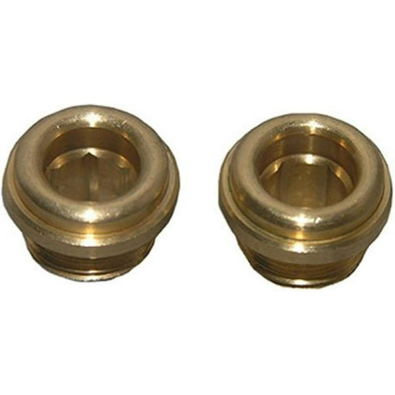 LASCO SB-50NL 7/16 by 24 by 13/32 No Lead Brass Faucet Seats for American Standard Brand, 2-Pack
