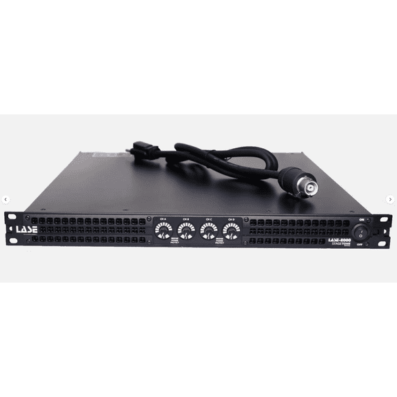 LASE-8000 Series Professional Power Amplifier 1U