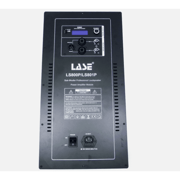 LASE Amplifier Module Intended for YORKVILLE LS801P, LS800P SUB Woofer w/DSP