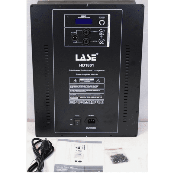 LASE Power Amplifier Module Mackie HD1801 w/DSP Sub-Woofer