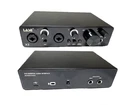 LASE X2 USB Audio Studio Interface 2-IN, 2-OUT for Recording Live Sound DJ