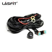 LASFIT 16 AWG DT Connectors Wiring Harness Kit for LED Light Bar 12V