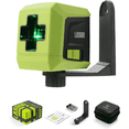 thumbnail image 1 of LASGOO Laser Level Cross Line Self-Leveling Green Beam with 360° Magnetic Rotating Stand, for Picture Hanging and Construction,100FT Range, LG-CROSS, 1 of 14