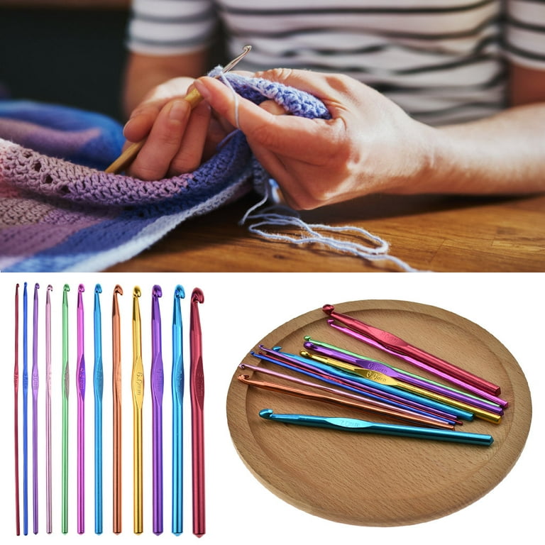 Aluminum and Acrylic Crochet Hooks – The KnittingZone