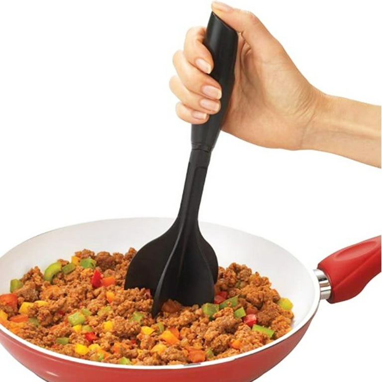 Heat Resistant Meat Chopper Masher Smasher for Hamburger Meat Ground Beef  Food Chopper Utensil Ground Beef Chopper