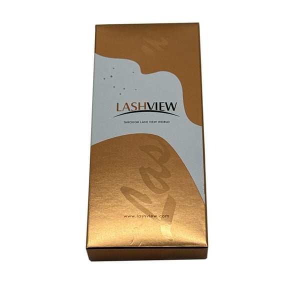 LASHVIEW Easy Fan Eye Lash Extensions with M Curl Thickness 0.05mm Length 12mm