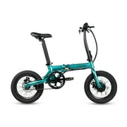 LASMY Lightweight Foldable Electric Bike for Adults, 250W Motor, Portable Mini Ebike, 16 MPH, 25 Mile Range, 38 lbs