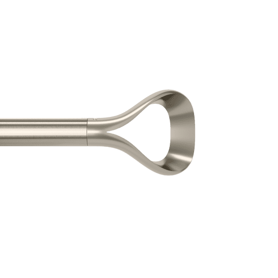 Umbra 1" Lasso Curtain Rod, 44-120", Nickel