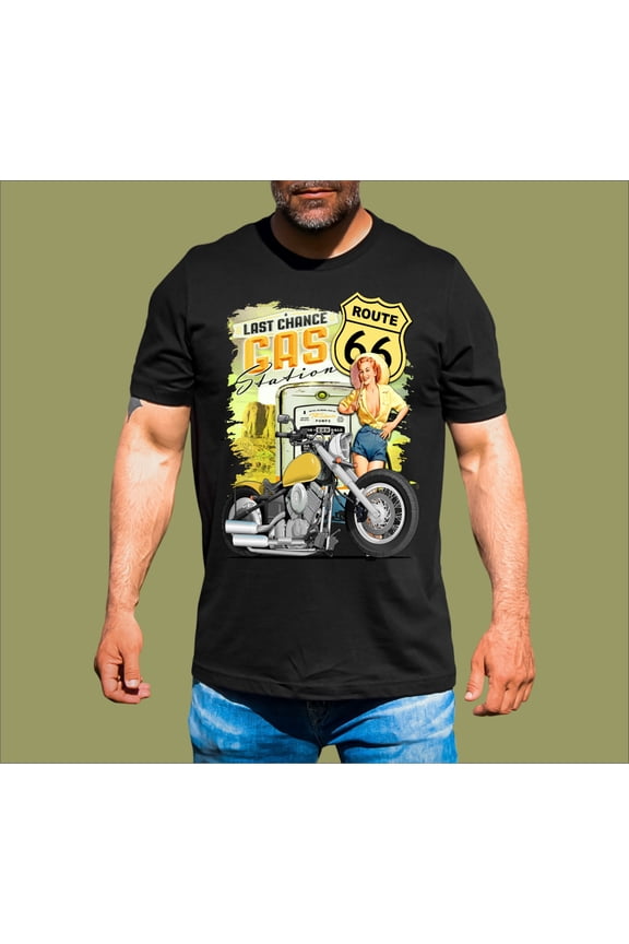 LAST CHANCE GAS ROUTE 66 T-SHIRT