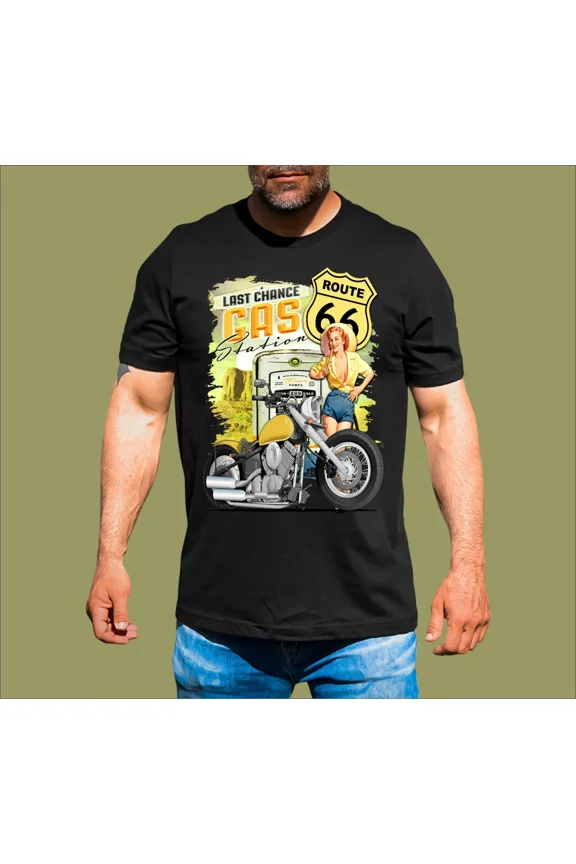 LAST CHANCE GAS ROUTE 66 T-SHIRT