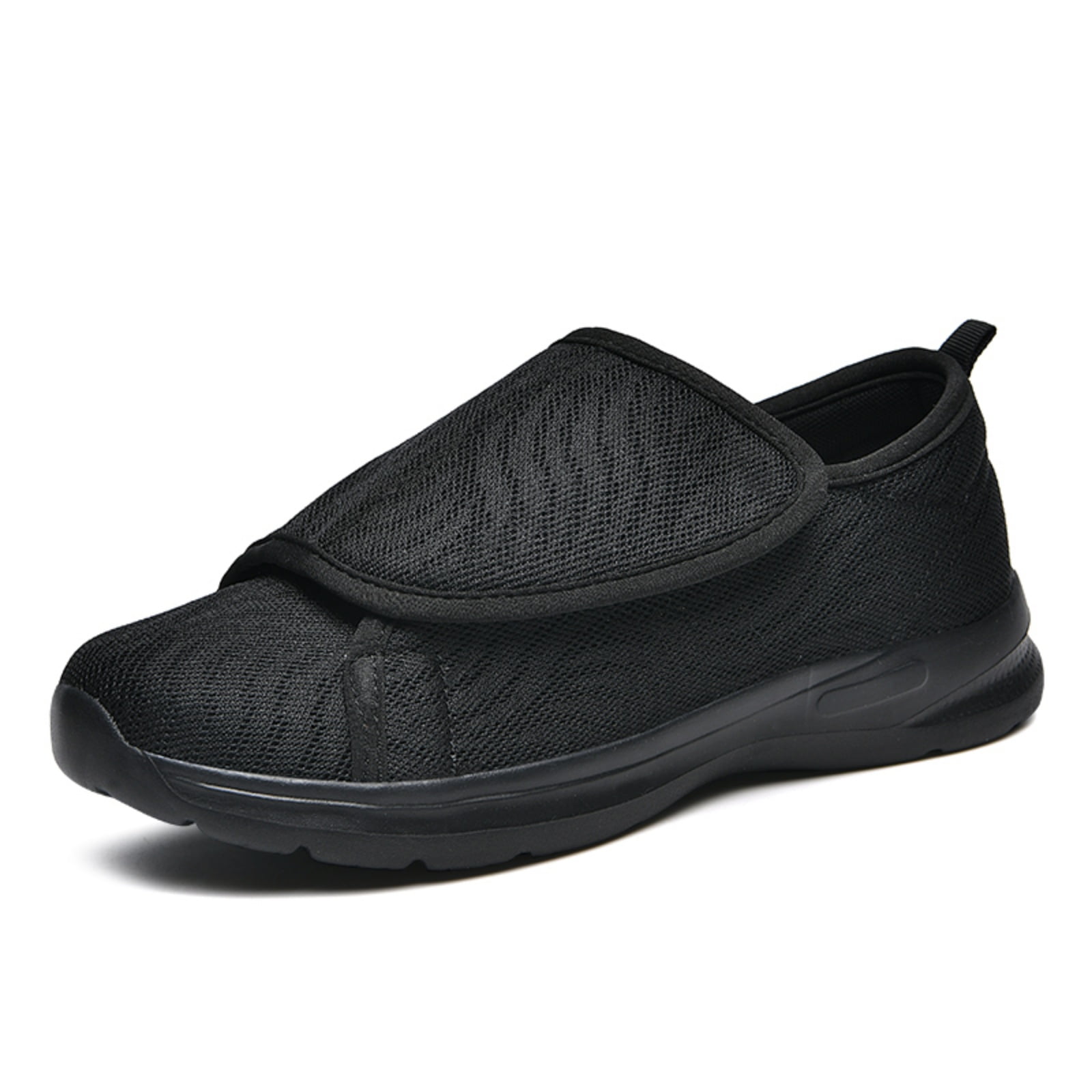 LASUDRAA Diabetic Adjustable Womens Shoes Lightweight Velcro Sneakers ...