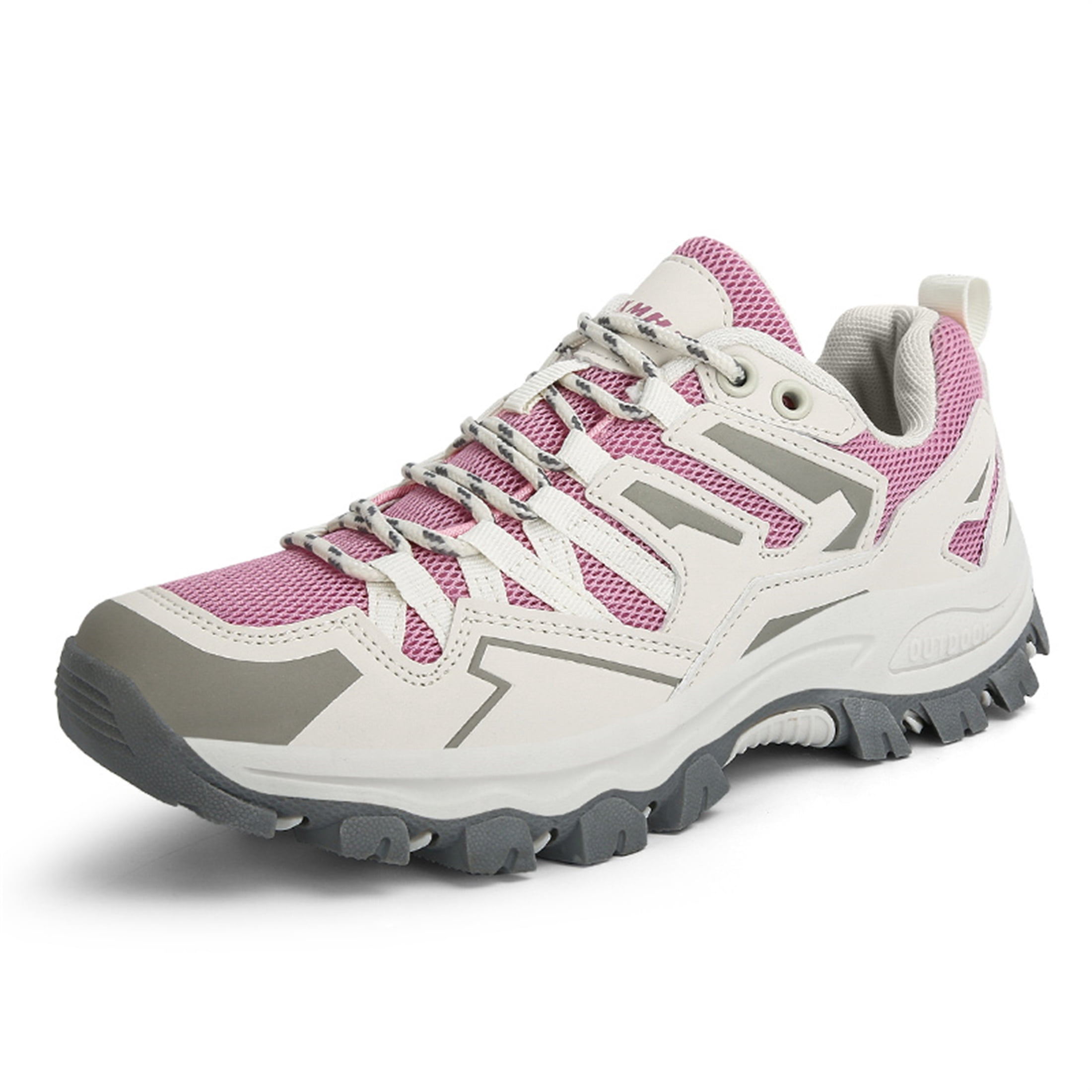 LASUDRAA Hiking Shoes for Women & Men Comfortable Breathable Anti-Slip Athletic Shoes Outdoor Walking Sneakers