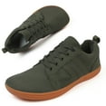 thumbnail image 1 of LASUDRAA Men's Shoes Comfortable Walking Barefoot Minimalist Zero Drop Wide Width Fashion Sneaker, 1 of 8