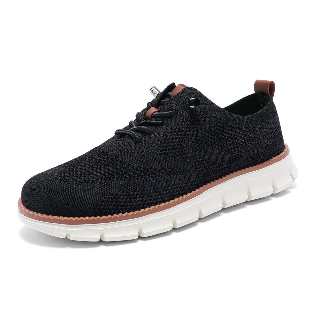 vilocy men's mesh dress sneakers oxfords Men's Breathable Knit Mesh Casual Oxford Sneakers