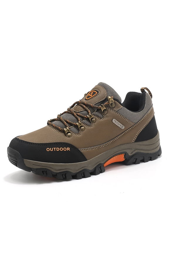 Men's Low Top Waterproof Hiking Shoes Trekking Trails Outdoor Work Shoes