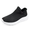 thumbnail image 1 of LASUDRAA Men's Mesh Sneakers Slip on Walking Shoes Breathable Comfort Casual Athletic Shoes, 1 of 8