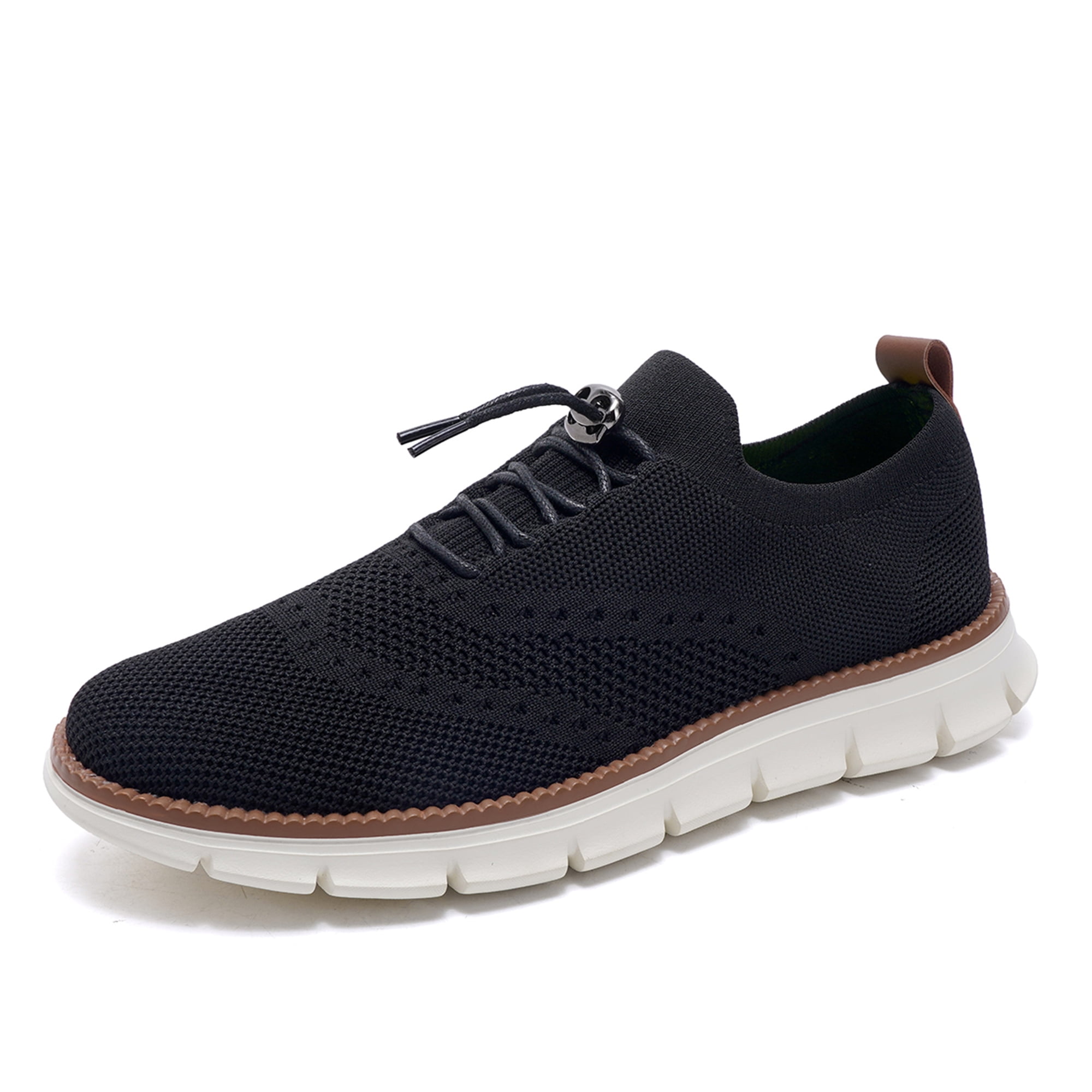 Men's Oxfords Lightweight Mesh Dress Fashion Sneakers Business Casual Walking Shoes