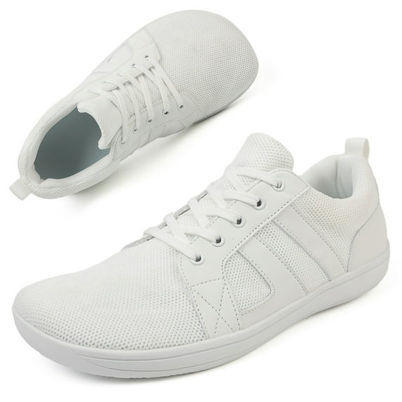 LASUDRAA Men's Shoes Comfortable Walking Barefoot Minimalist Zero Drop Wide Width Fashion Sneaker