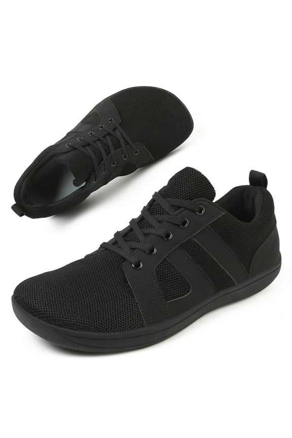 Men's Shoes Comfortable Walking Barefoot Minimalist Zero Drop Wide Width Fashion Sneaker