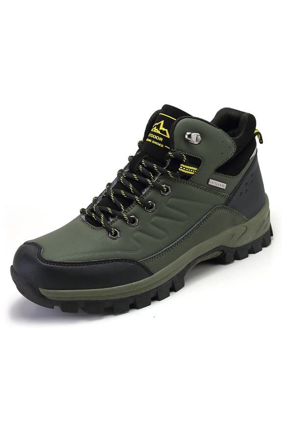 Men's Waterproof Hiking Boots Outdoor Trekking Camping Trail Hiking Shoes