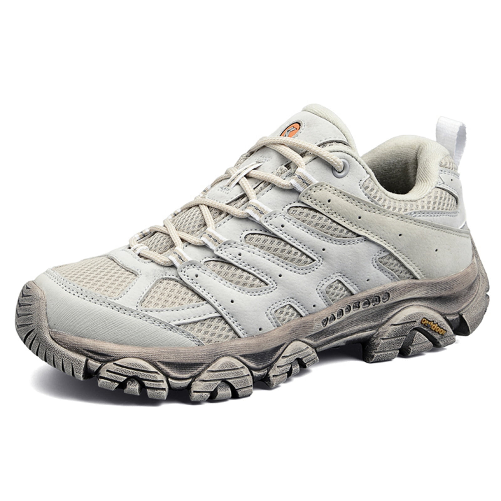 LASUDRAA Men's and Women's Hiking Shoes Comfortable Anti Slip Low Cut Outdoor Walking Work Couple Sneakers