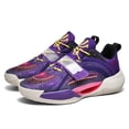 thumbnail image 1 of LASUDRAA Mens Basketball Shoes Slip Resistant Comfortable Night Light Boys Sneakers Running Shoes, 1 of 7