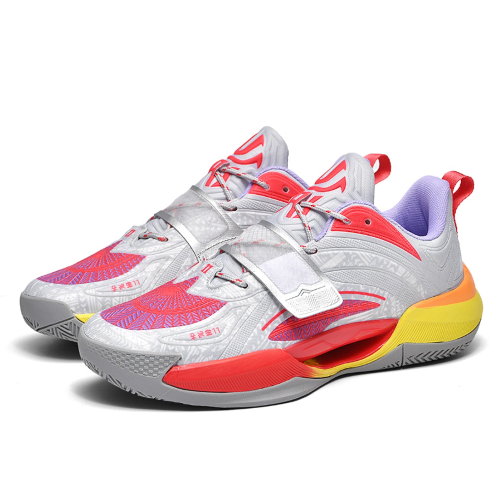 LASUDRAA Mens Basketball Shoes Slip Resistant Comfortable Night Light Boys Sneakers Running Shoes - Walmart.com