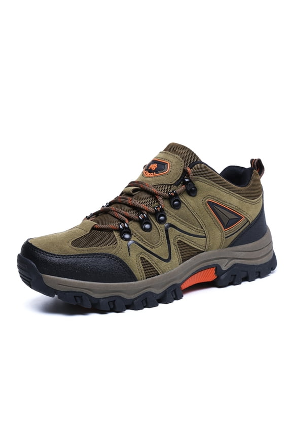 Mens Lightweight Hiking Shoes Breathable Anti-Slip Outdoor Trail Trekking Shoes