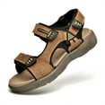 thumbnail image 1 of LASUDRAA Mens Sandals Beach Shoes Fisherman Shoes Hook & Loop Outdoor, 1 of 8
