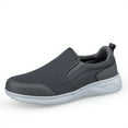 thumbnail image 1 of LASUDRAA Mens Walking Shoes Comfortable Breathable Casual Shoes for Seniors, 1 of 10