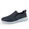 thumbnail image 1 of LASUDRAA Mens Walking Shoes Comfortable Breathable Casual Shoes for Seniors, 1 of 10