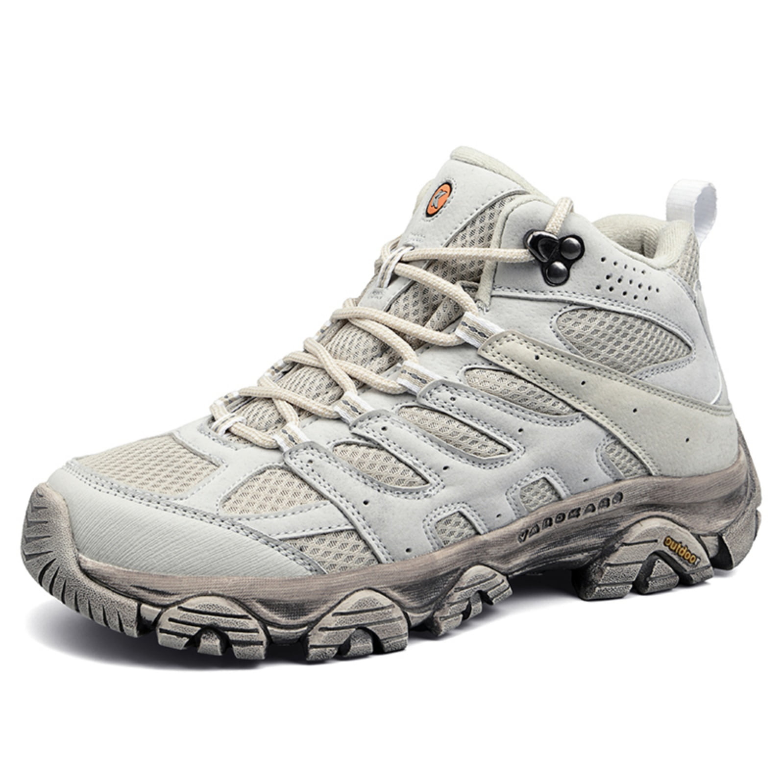 LASUDRAA Mens and Womens Ankle-High Hiking Boots Lightweight Outdoor Shoes for Trekking Trails Walking Couples Sneakers
