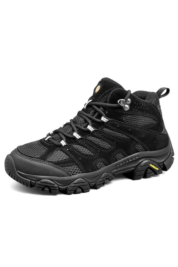 Mens and Womens Ankle-High Hiking Boots Lightweight Outdoor Shoes for Trekking Trails Walking Couples Sneakers