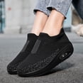 thumbnail image 1 of LASUDRAA Women Shoes Walking Lightweight Air Cushion Fly Woven Sock Shoes Athletic Women Sneakers, 1 of 10