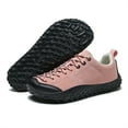 thumbnail image 1 of LASUDRAA Womens Mens Wide Toe Box Zero Drop Walking Shoes Casual Sneakers, 1 of 6