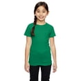 thumbnail image 1 of LAT 2616 Girls Fine Jersey T-Shirt - Kelly - Medium, 1 of 2