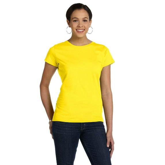 LAT Women's Fine Jersey Short Sleeve T-Shirt - 3516