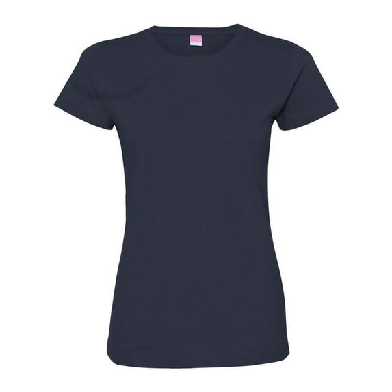 LAT 3516 Women's Fine Jersey Longer Length T-Shirt