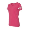 thumbnail image 1 of LAT 3537 Ladies Football T-Shirt, 1 of 3