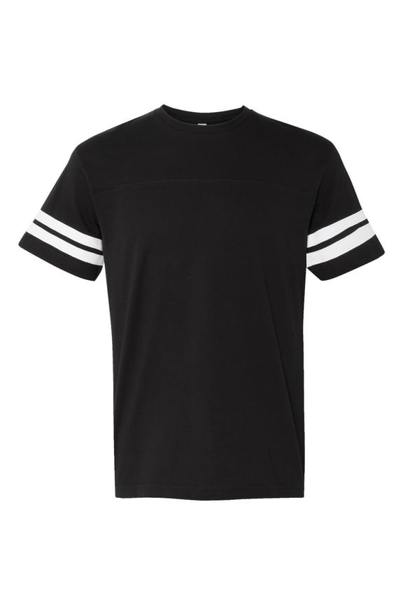 LAT 6937 Football Fine Jersey Tee (2 PACK)