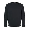 thumbnail image 1 of LAT Adult Crewneck Fleece Sweatshirt Men & Women, Black, Small, 1 of 4