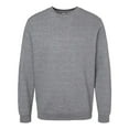 thumbnail image 1 of LAT Adult Crewneck Fleece Sweatshirt Men & Women, Granite Heather, Large, 1 of 4