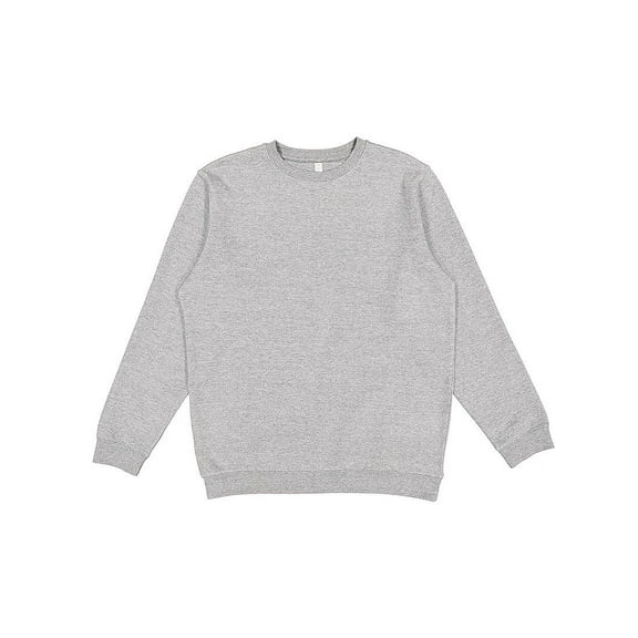 LAT Adult Crewneck Fleece Sweatshirt Men & Women, Heather, 3X-Large