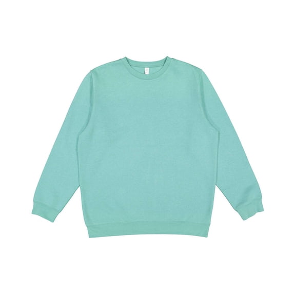 LAT Adult Crewneck Fleece Sweatshirt Men & Women, Saltwater, XX-Large