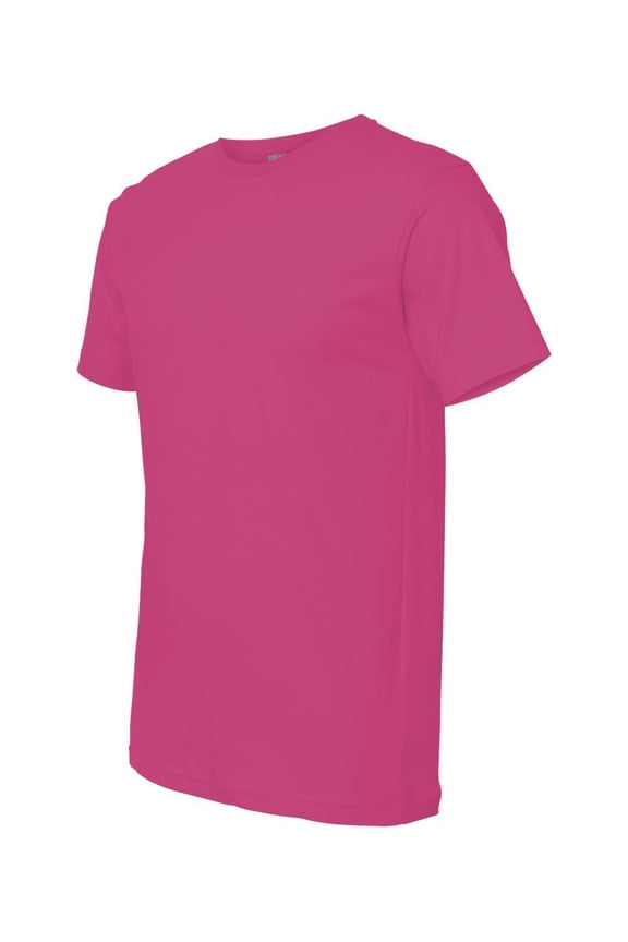 LAT Adult Fine Jersey T-Shirt, Hot Pink, X-Large