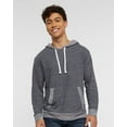 thumbnail image 1 of LAT Adult Unisex Harborside Mélange French Terry Hoodie, Royal Melange, 2X, 1 of 2