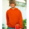 thumbnail image 1 of LAT Apparel Youth Pullover Fleece Hoodie - Medium - Orange, 1 of 3