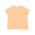 thumbnail image 1 of LAT B04938084 Curvy Collection Women Fine Jersey T-Shirt, Sunset - Size 22-24, 1 of 1
