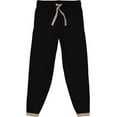 thumbnail image 1 of LAT B06438503 The Statement Fleece Joggers Pants, Black & Titanium - Small, 1 of 2
